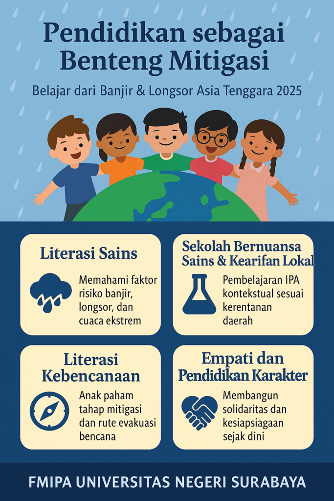Pendidikan sebagai mitigasi